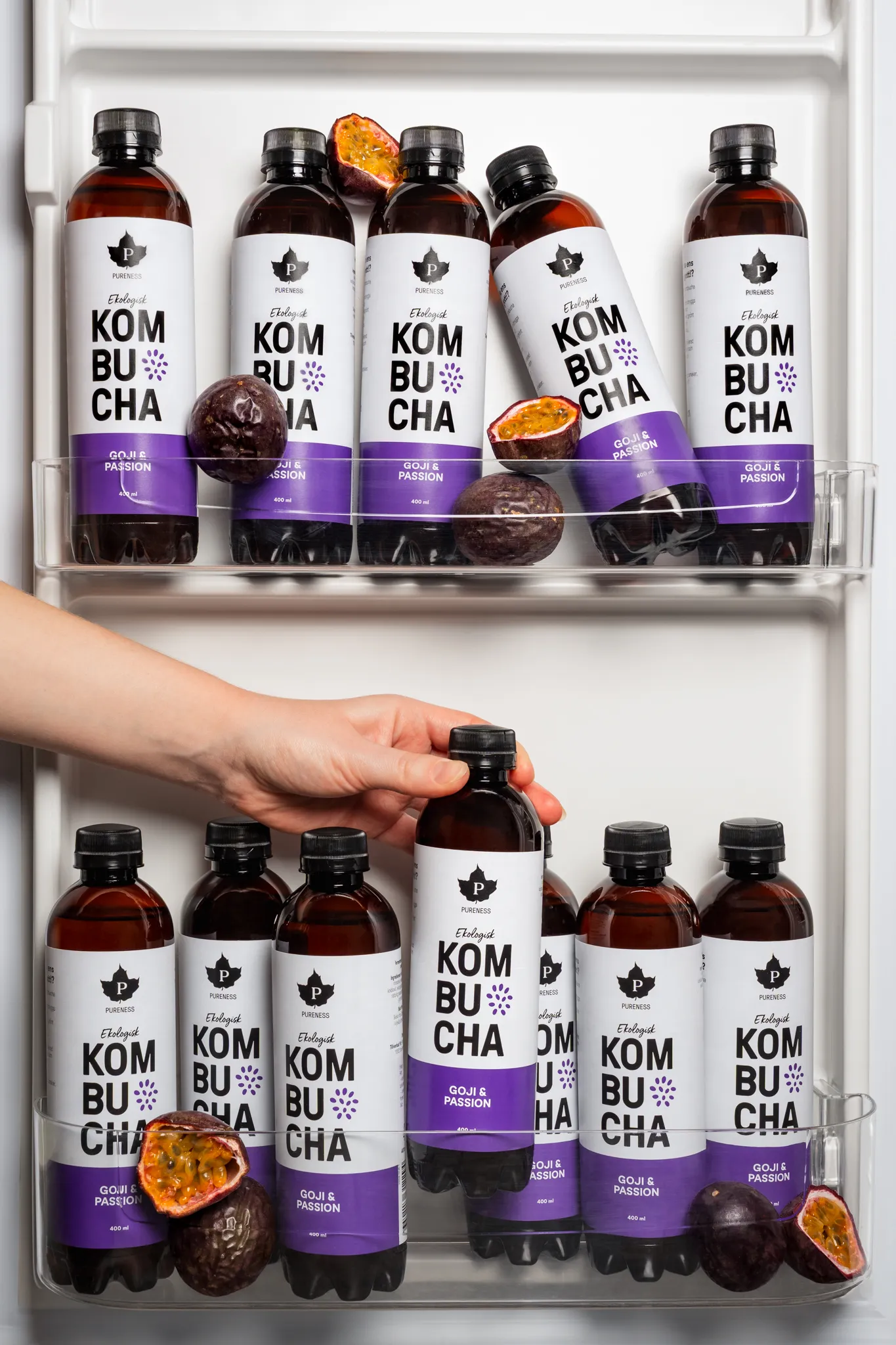 Pureness: Kombucha i kylskåp